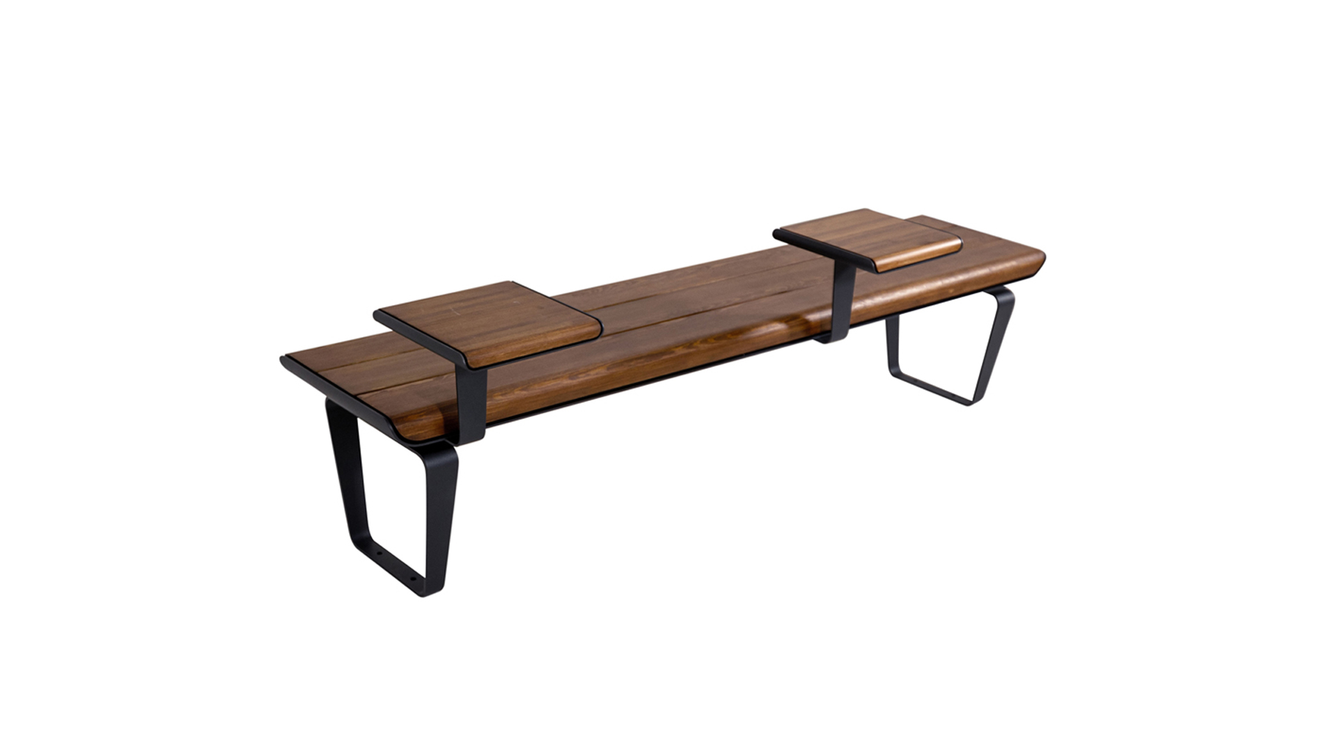 Plain Bench with coffee Stand · Bancos - IDEA.AZ