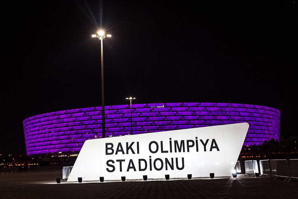 Baku Olympic Stadium · Signs & Letters - IDEA.AZ