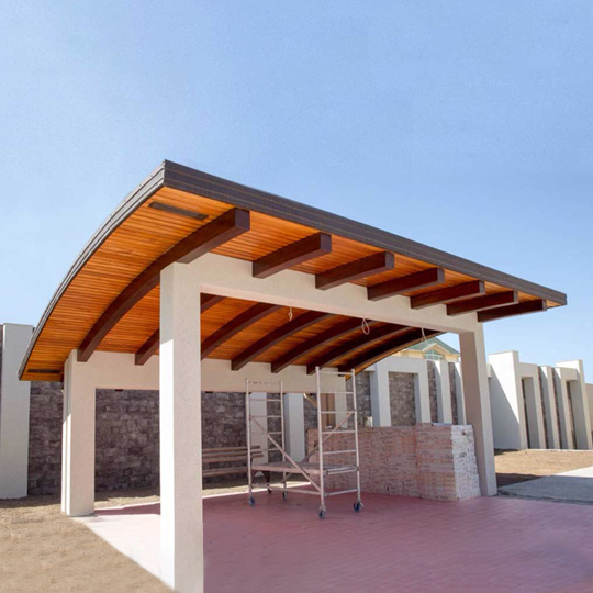 Glulam Wooden Structure · Индивидуальные Структуры - IDEA.AZ