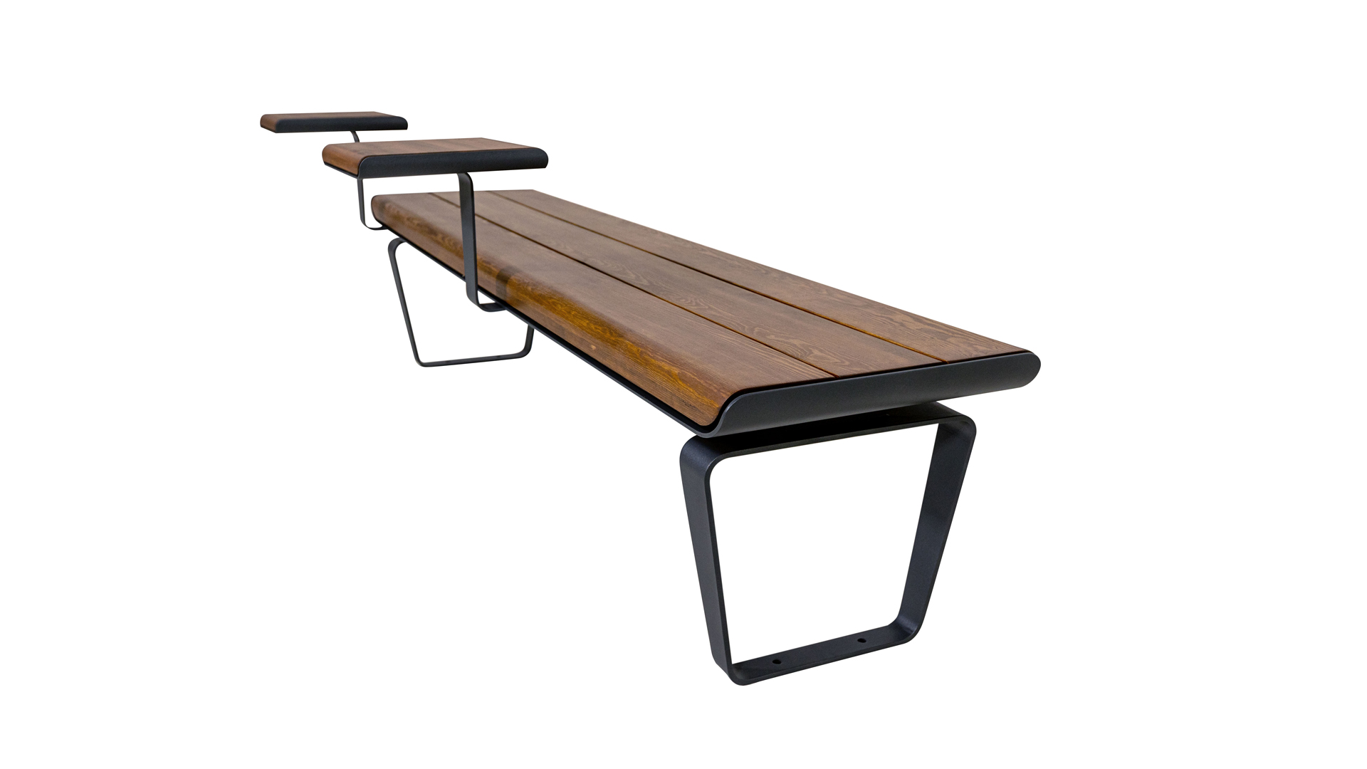 Plain Bench with coffee Stand · Bancos - IDEA.AZ