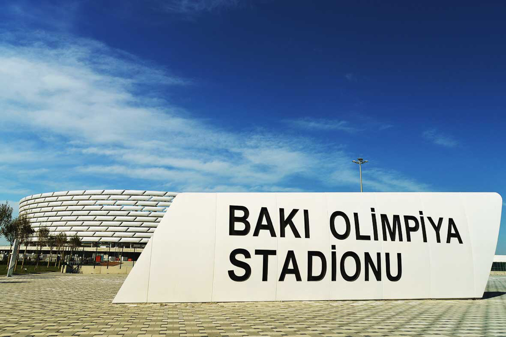 Baku Olympic Stadium · Signs & Letters - IDEA.AZ