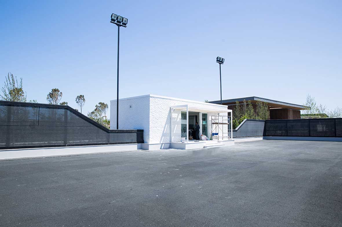 Glulam Tennis Court · Деревянная Работы - IDEA.AZ