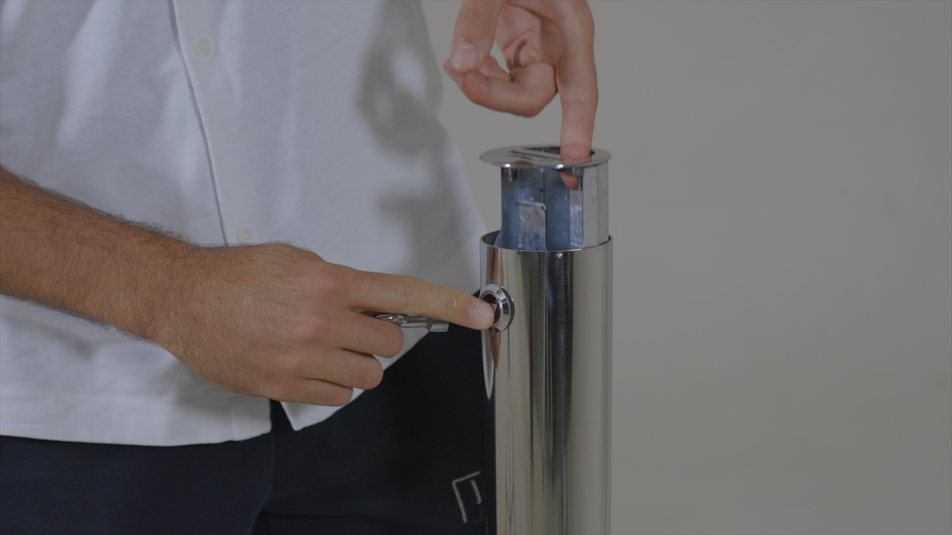 Stainless Steel Cigarette Bin · Tullantı qutuları - IDEA.AZ