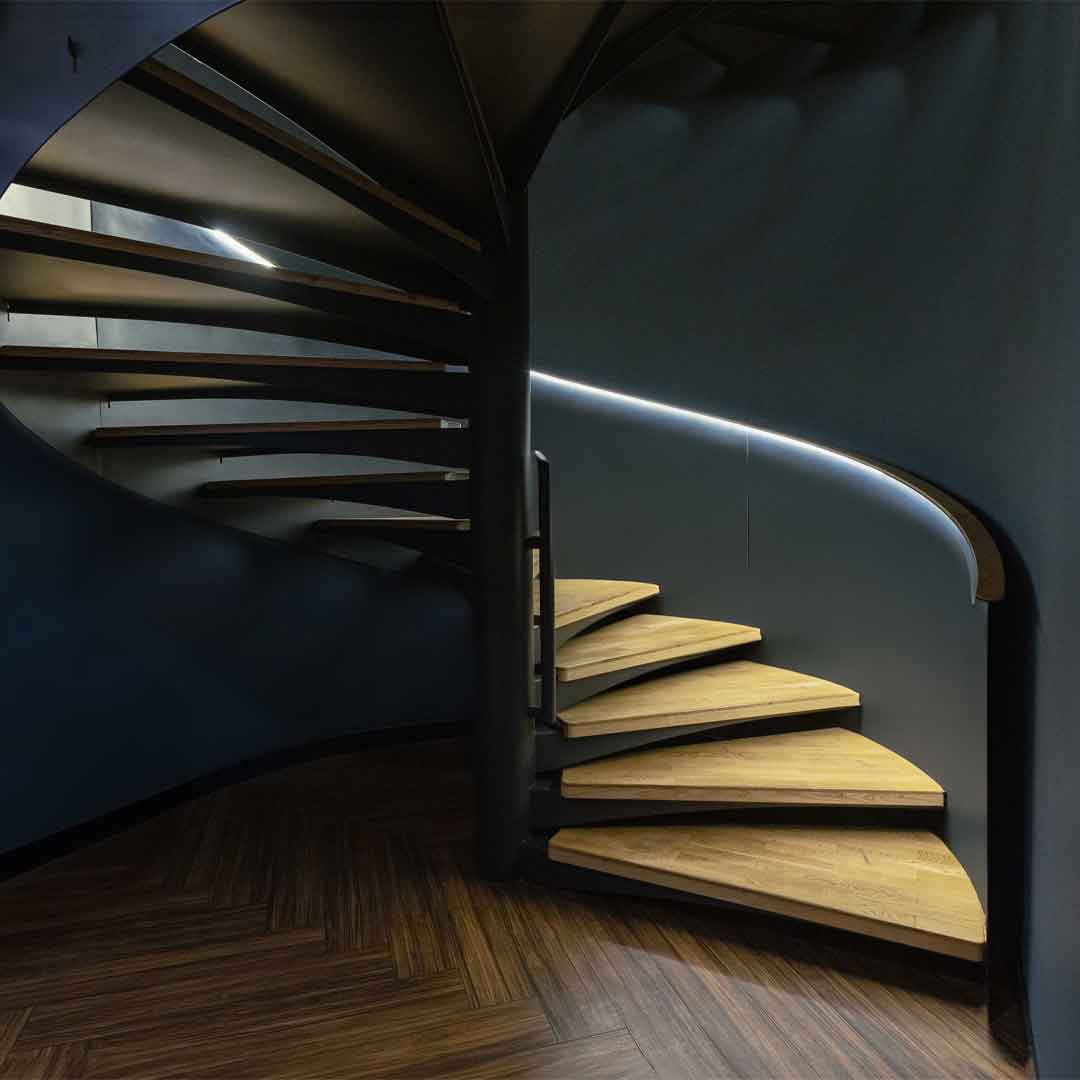 Round Staircase · Staircases - IDEA.AZ