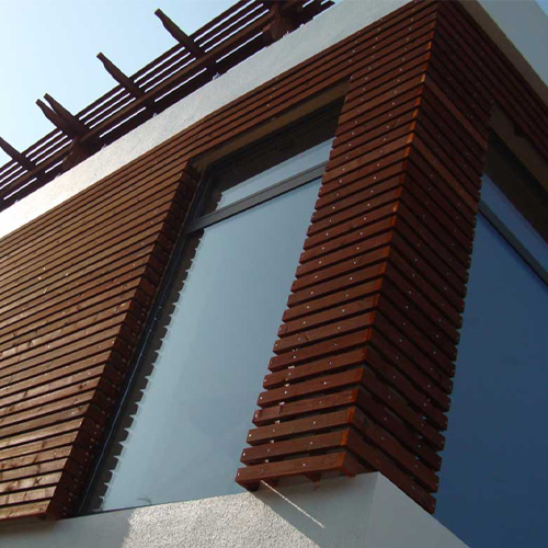 Mardakan Wooden Facade · Fasadlar və Üzlüklər - IDEA.AZ